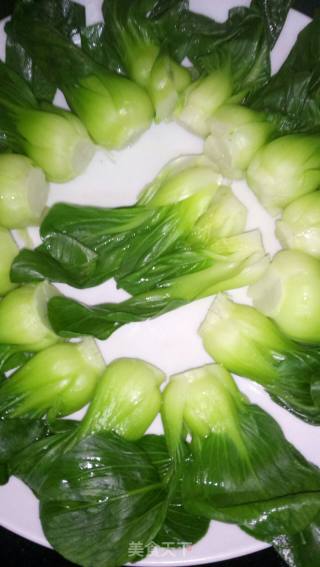 口蘑菜心的做法步骤：7