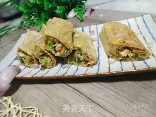 油皮腐卷的做法步骤：15