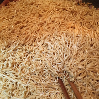 鸡蛋火腿炒面的做法步骤：9