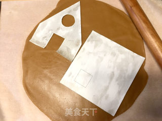 来晚的姜饼屋---小朋友自制的姜饼屋的做法步骤：9