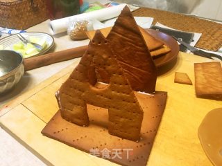 来晚的姜饼屋---小朋友自制的姜饼屋的做法步骤：14