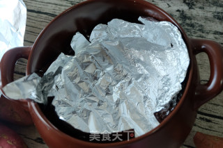 砂锅版烤红薯的做法步骤：3