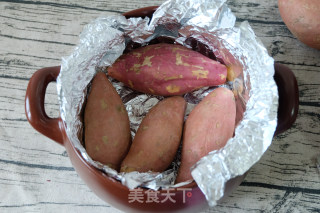 砂锅版烤红薯的做法步骤：5