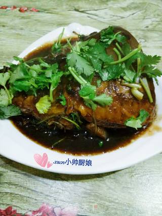 红烧鱼~红烧浇汁鱼的做法步骤：6