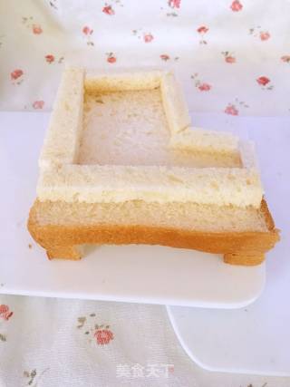 土司一一钢琴的做法步骤：4