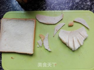 圣诞老人三明治的做法步骤：2