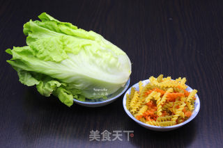 花生酱炒通心粉的做法步骤：1