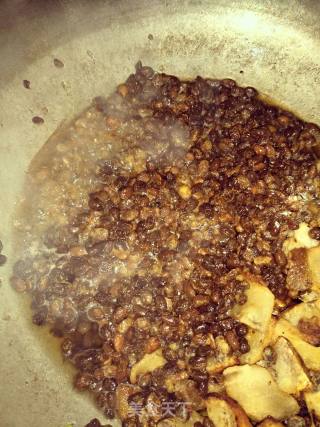 香脆野葱豆豉的做法步骤：5