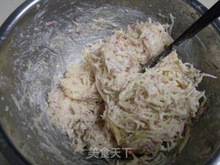 萝卜丝饼的做法步骤：4