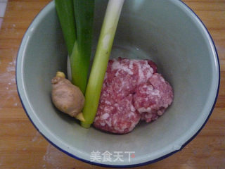 猪肉大葱包子的做法步骤：2