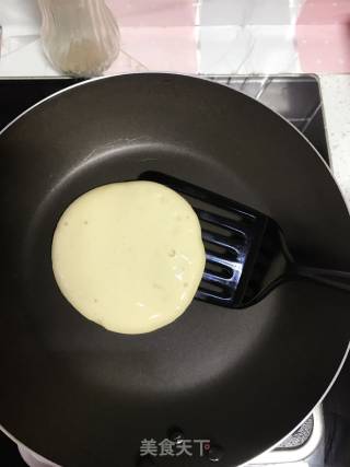 无油无水的 香蕉松饼的做法步骤：12