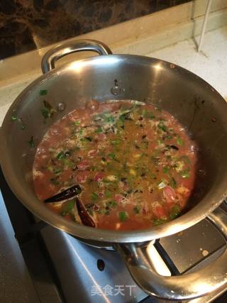 酸菜红豆汤的做法步骤：10