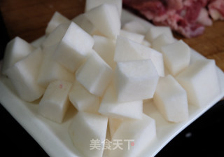 羊肉萝卜炖粉条的做法步骤：3