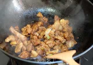 羊肉萝卜炖粉条的做法步骤：7