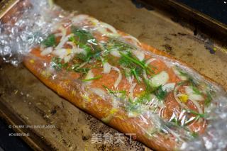 圣诞派对大餐系列：东欧盐渍三文鱼 Gravlax Salmon的做法步骤：8