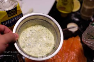 圣诞派对大餐系列：东欧盐渍三文鱼 Gravlax Salmon的做法步骤：11