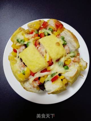 馒头♥披萨的做法步骤：6