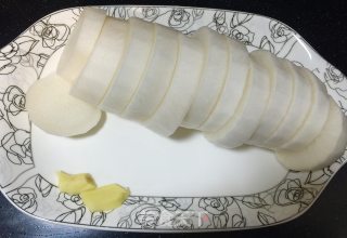 快手菜——鲍汁焖白萝卜的做法步骤：2