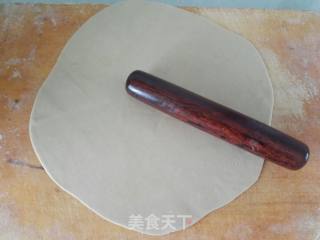 全麦面葱花饹饼的做法步骤：3