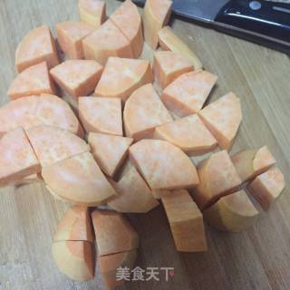 #养生粥#红薯粥的做法步骤：1