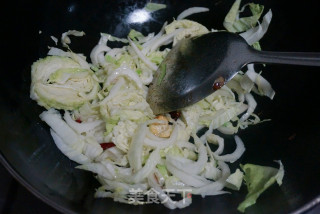 白菜炖豆腐的做法步骤：4