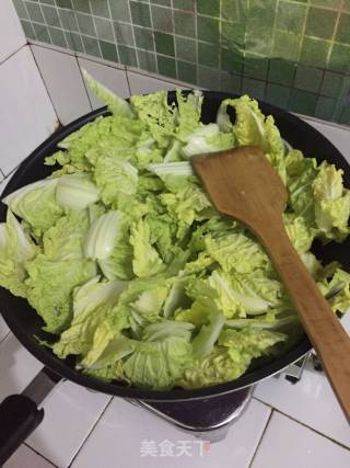 醋溜白菜的做法步骤：3
