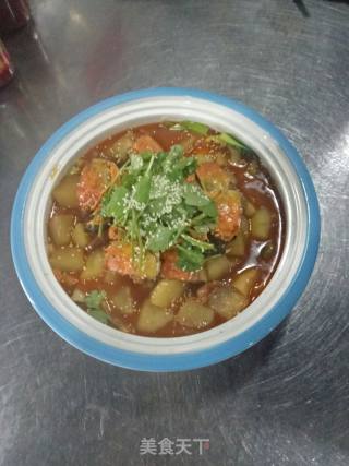 特色湖蟹煲的做法步骤：1