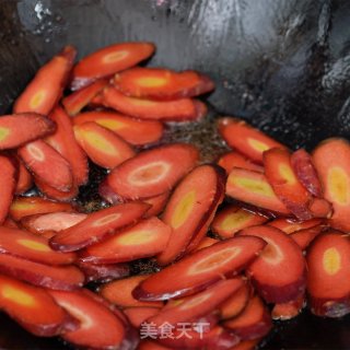 口菇炒肉片的做法步骤：4