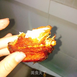 超级简单好吃的香炸鲢鱼的做法步骤：4