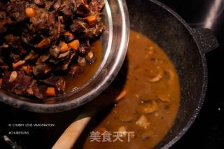 圣诞派对大餐系列：法式红酒烩牛肉 Beef Burgundy的做法步骤：26