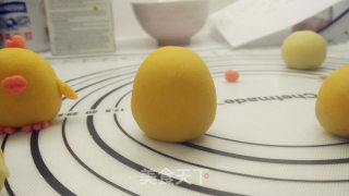 新年食谱——憨态可掬的小鸡烧果子（减糖版）的做法步骤：11