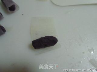 紫薯萝卜卷的做法步骤：8