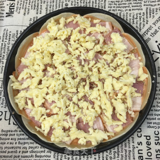 饺子皮披萨的做法步骤：5