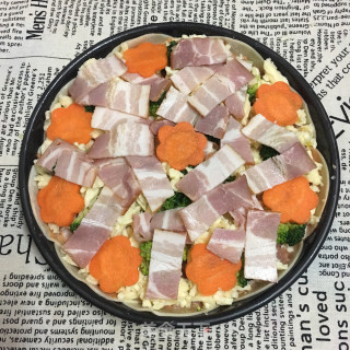 饺子皮披萨的做法步骤：7