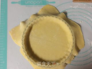 西兰花培根咸派的做法步骤：11