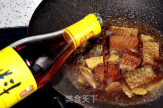 百事可乐烧湖南腊鱼的做法步骤：6