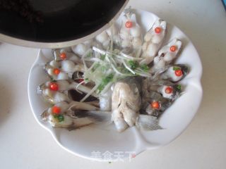 开屏武昌鱼的做法步骤：9