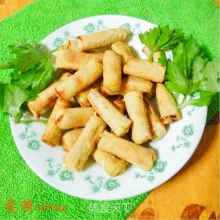 干豆腐卷的做法步骤：7