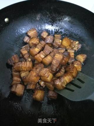 虎皮蛋烧肉的做法步骤：4