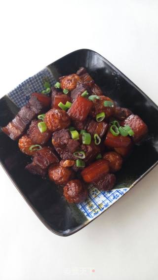 虎皮蛋烧肉的做法步骤：9