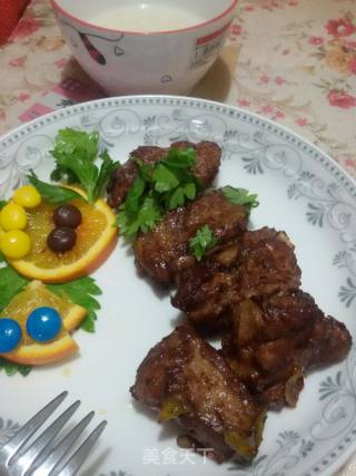 葱香烤排骨的做法步骤：3