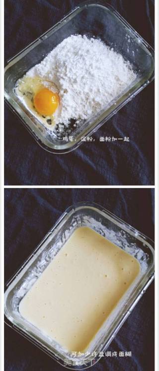 炸蘑菇的做法步骤：2