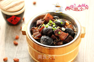 香菇梅干菜红烧肉的做法步骤：10
