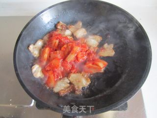 辣白菜炒五花肉的做法步骤：4
