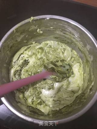 抹茶牛轧糖的做法步骤：3