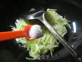 大葱土豆丝的做法步骤：5