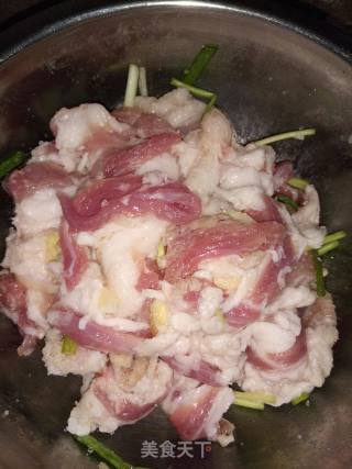 小米蒸肉的做法步骤：2