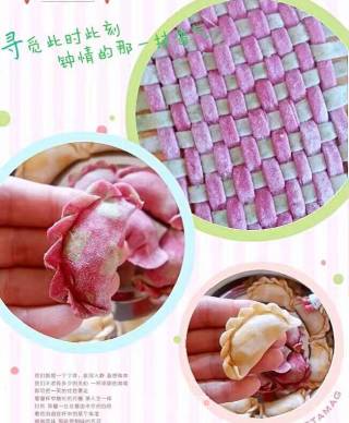 多彩编织饺子的做法步骤：6