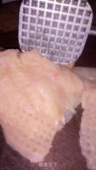 香脆核桃鸡脯的做法步骤：2