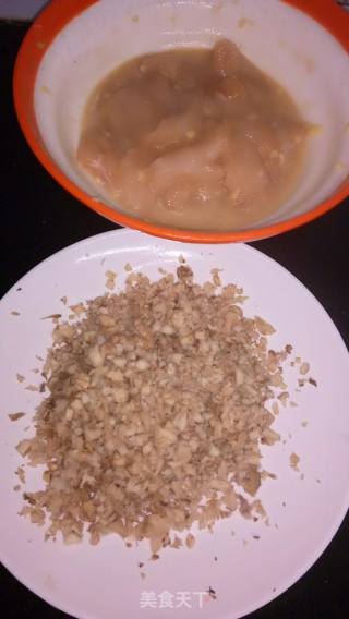 香脆核桃鸡脯的做法步骤：5